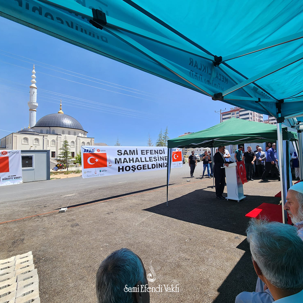 Elbistan Geçici Yaşam Alanı Faaliyete Açıldı Elbistan Geçici Yaşam Alanı Faaliyete Açıldı